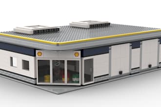 design a custom lego model with moc building instructions PDF and parts list