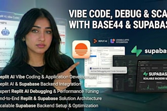 replit ai debugging and vibe coding apps with supabase scalable backend setup
