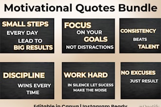 design motivational quotes posts for instagram in canva
