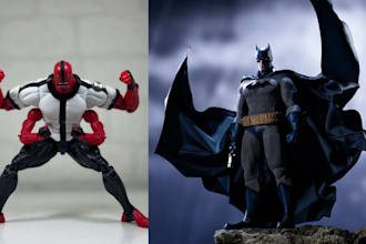 sculpt model anime, figurine action, figure toy miniature printing model, joint