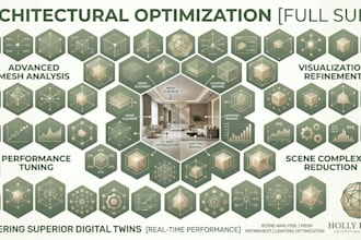 optimize and prepare 3d archviz assets for realtime engines