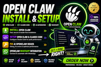 install open claw setup open claw claude code openclaw fix ai openclaw whatsapp