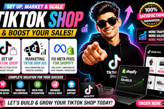 set up tiktok shop, marketing tiktok shop ads, fix meta pixel for shopify