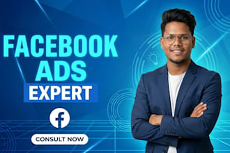 setup and manage facebook ads advertising marketing campaign