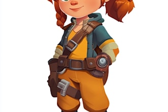 make 2d game characters and game assets