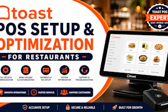 set up and optimize toast pos system for your restaurant