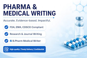 write SEO medical and pharmaceutical articles