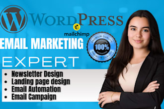 setup wordpress mailchimp email marketing wordpress automation email template