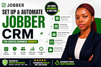 set up jobber CRM  automation