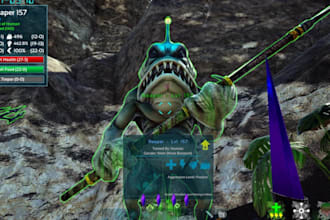 create a ark survival ascended creature mod