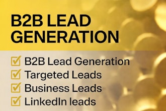 build a verified b2b prospect email list for targeted lead generation