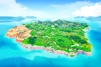 build professional fortnite uefn map, tycoon map, brainrot map
