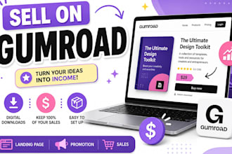 do gumroad,gumroad landing page,gumroad promotion,gumroad sales,digital product
