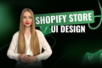 design a shopify store UI UX that converts in figma