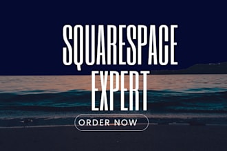 do custom squarespace design redesign squarespace website