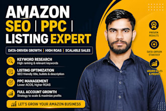 do amazon listing SEO and keyword research to boost ranking