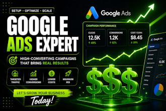 set up google ads campaigns to generate leads and sales
