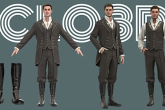 do realistic 3d garment 3d clothing in clo 3d marvelous designer second life