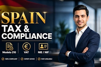 spain tax, tax consultant, tax advise, nif registration, handle accounting