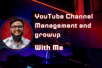 do youtube channel SEO and management