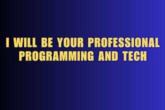 do your programming and tech
