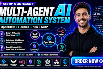 setup openclaw multi agent hermes agent obsidian nemoclaw mcp n8n ai automation