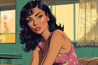 draw cartoon, comic illustrations and mascot characters