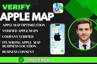 fix apple maps listing and verify apple business connect SEO