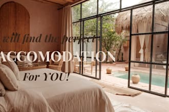 find the perfect accomodation for your next trip