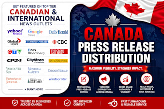 write canada press release US UK press release distribution crypto press release