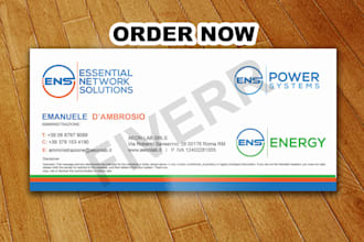 design professional modern email signature