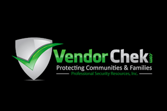 create a clean and powerful security logo