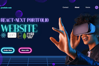 create a personal portfolio or business portfolio website