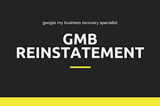fix gmb reinstate gmb suspended gmb suspension gmb appeal google my business