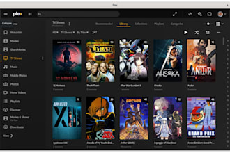 setup an automated plex, jellyfin and emby media server