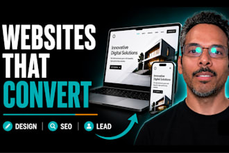 design a website with SEO and lead generation system