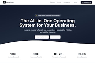 build a professional erp or cloud accounting software