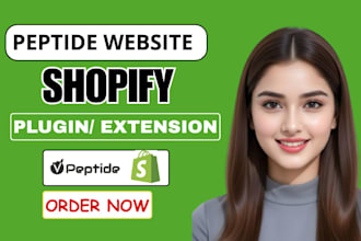 build fda compliant peptide website research peptide store supplement shopify