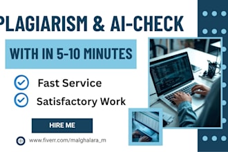 check plagiarism and ai reports for your documents