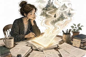 developmental and line edit the first 500 words of your story