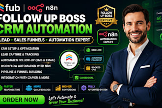 build follow up boss n8n crm automation lead sale funnels follow up boss expert