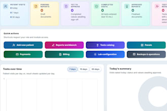 provide an integrated lab management system