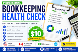 do a free bookkeeping health check up for canada