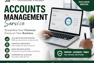 professional accounts management bookkeeping and financial reporting