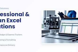create a simple excel budget or expense tracker