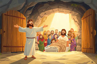 illustrate christian book illustration, bible themed illustration of amazon KDP
