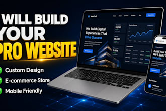 build any custom website, online store or restaurant site