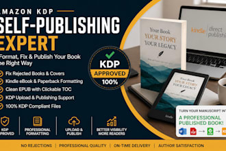 self publishing amazon kdp book publishing book pubishing and formatting