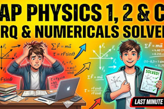 solve ap physics 1 2 and c frq numerical