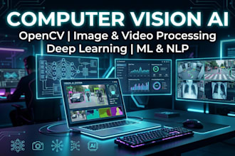 do computer vision ai, open cv, image, video processing, machine learning, nlp